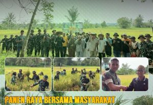 Sinergi Pemda dan TNI, Panen Raya di Padang Batung Perkuat Ketahanan Pangan HSS PHOTO-2026-03-27-13-09-13