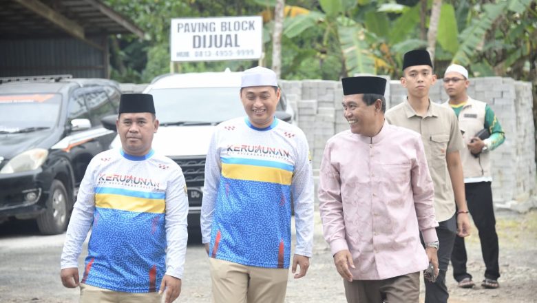 Pererat Silaturahmi dengan BPK dan Relawan, Bupati HSS Serahkan Santunan Asuransi