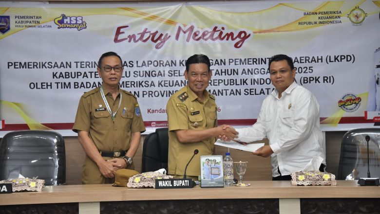 Entry Meeting Digelar, Pemkab HSS Siap Sukseskan Pemeriksaan BPK