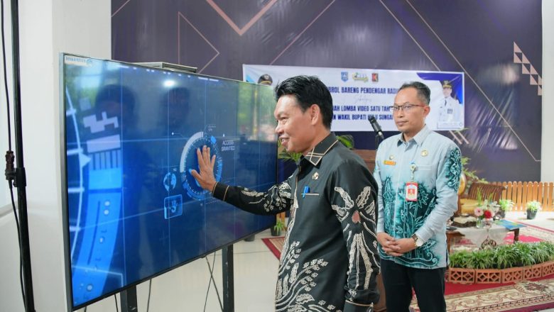 Aplikasi TEROPONG Diluncurkan, Pemkab HSS Perkuat Pengawasan Opini Digital