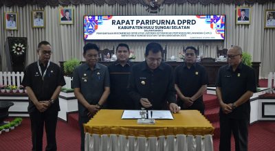 DPRD HSS Sampaikan Rekomendasi LKPJ 2025, Bupati Siap Benahi Tata Kelola