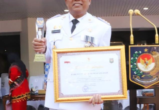 HSS Satu-satunya Kabupaten Luar Jawa Raih Penghargaan Kinerja Tinggi Otda 2026