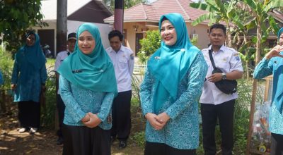 Ketua TP PKK HSS Perkuat Pembinaan Desa Sirih Jelang Penilaian AKU HATINYA PKK