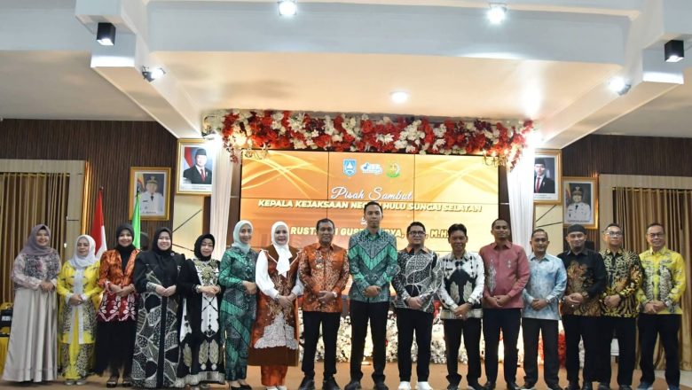 Pisah Sambut Kajari HSS, Bupati Tekankan Penguatan Sinergi Hukum dan Pembangunan