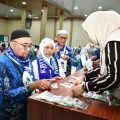 Jemaah Calon Haji HSS Tiba di Asrama Haji Banjarbaru, Jalani Pemeriksaan Kesehatan dan Terima Dokumen Keberangkatan