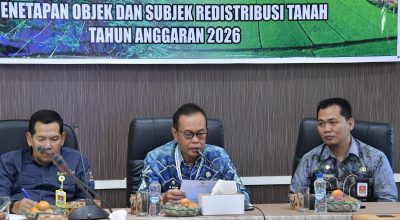 Sekda HSS Hadiri Sidang GTRA Penetapan Redistribusi Tanah 2026