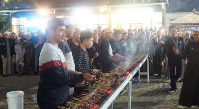 Pesta Sate Jumbo 1447 H di Ponpes Dalpa Kandangan, Olah 1,4 Ton Daging Kurban Presiden