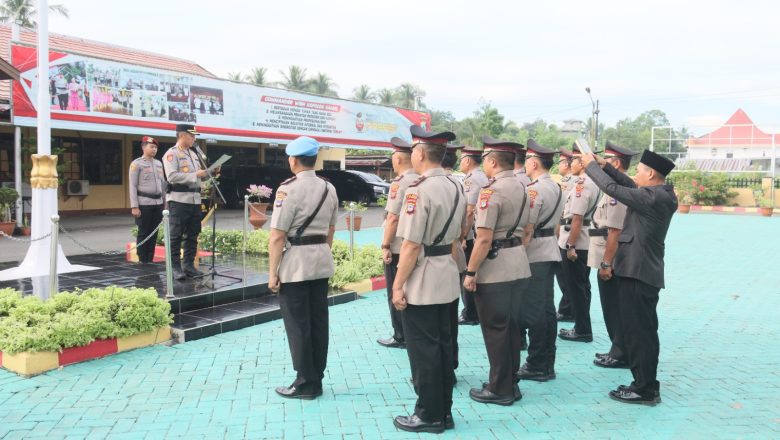 Rotasi Pejabat di Polres HSS, Kapolres Tekankan Solidaritas dan Kepercayaan Publik