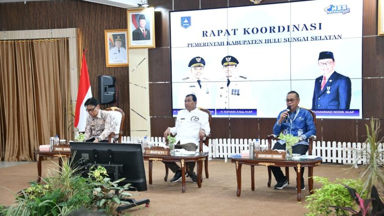 Pemkab HSS Gelar Rakor Mei 2026, Tekankan Peningkatan Pelayanan Publik