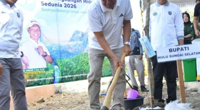 Hari Lingkungan Hidup Sedunia 2026, Pemkab HSS Galakkan Bank Sampah dan Penanaman Pohon
