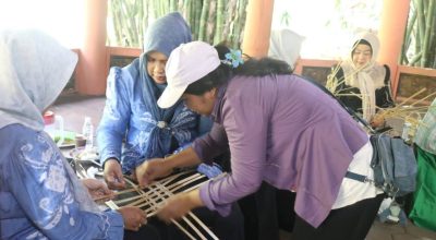 Belajar dari Boon Pring, DWP HSS Dorong Pengembangan Kerajinan Bambu Berorientasi Ekspor