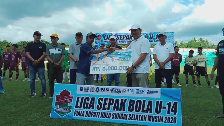 Kick Off Liga U-14 HSS 2026, Suriani Dorong Pembinaan Talenta Sepak Bola Sejak Dini