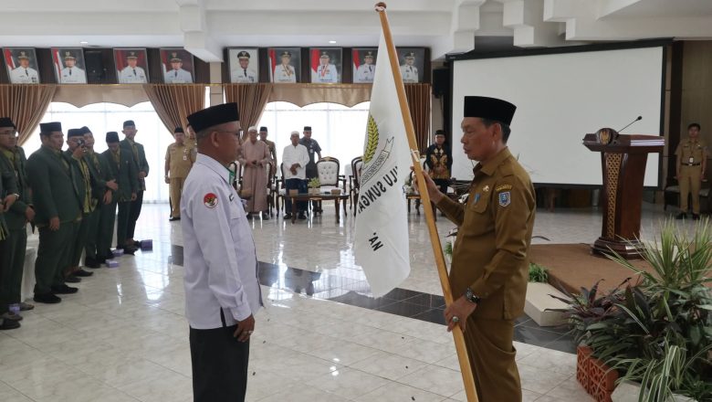 Wabup HSS Lepas 130 Anggota Kafilah MTQ ke-XXXVII Kalsel, Targetkan Prestasi Terbaik