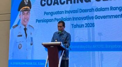 HSS Perkuat Inovasi Daerah, Bupati Syafrudin Noor Buka Coaching Clinic Menuju IGA 2026