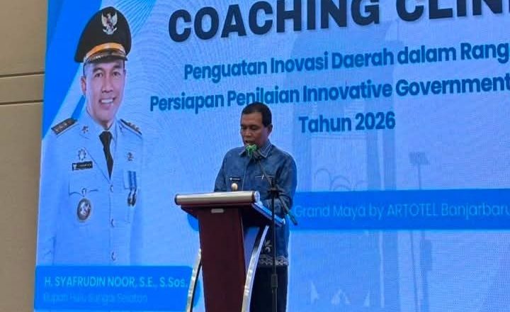 HSS Perkuat Inovasi Daerah, Bupati Syafrudin Noor Buka Coaching Clinic Menuju IGA 2026