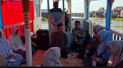 Siswa MA Darul Ulum Kandangan Belajar di Habitat Kerbau Rawa, Kenalkan Potensi Daerah