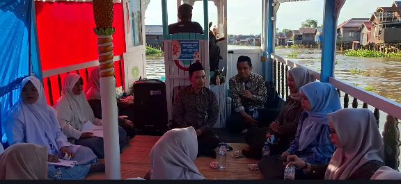 Siswa MA Darul Ulum Kandangan Belajar di Habitat Kerbau Rawa, Kenalkan Potensi Daerah