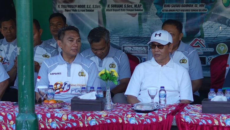 Sekda HSS Hadiri Pembukaan Kapolres HSS Cup 2026, Perkuat Sportivitas dan Sinergi Hari Bhayangkara ke-80