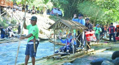 Festival Bamboo Rafting Loksado Masuk Kalender Nasional, HSS Terima KEN 2026