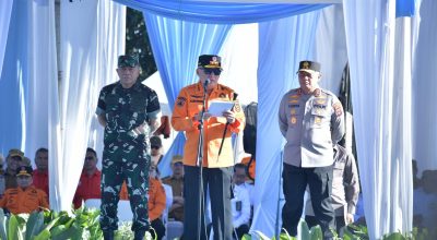 Wabup HSS Hadiri Apel Siaga Karhutla, Gubernur Muhidin Tekankan Kesiapan Personel dan Peralatan