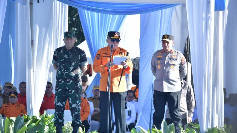 Wabup HSS Hadiri Apel Siaga Karhutla, Gubernur Muhidin Tekankan Kesiapan Personel dan Peralatan