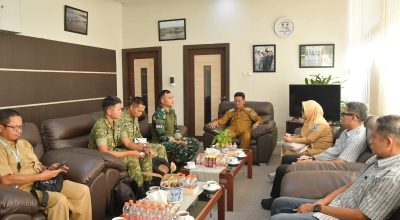 Wabup HSS dan Danyonif TP 829 Perkuat Sinergi Ketahanan Pangan Daerah