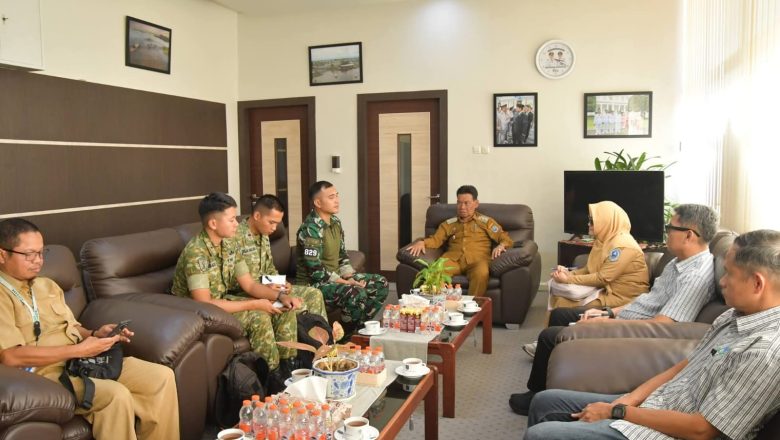 Wabup HSS dan Danyonif TP 829 Perkuat Sinergi Ketahanan Pangan Daerah