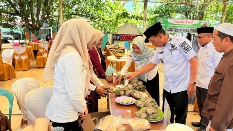 Wabup HSS Hadiri Saprah Amal, Ajak Masyarakat Gotong Royong Bangun Langgar Miftahul Khair