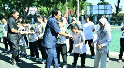 Bupati HSS Lepas Kontingen FORKI ke Kejuaraan Karate Shukaido Borneo II Se-Kalimantan