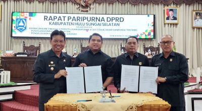 DPRD HSS Sahkan Dua Perda Strategis, Perkuat Layanan Kesehatan dan Tata Kelola Aset Daerah
