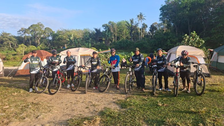 KBC Club Nikmati Gowes Alam di Riam Bidadari, Dorong Gaya Hidup Sehat dan Promosi Wisata
