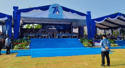 Tiga Anggota DPRD Hadiri Upacara Hari Jadi ke-76 Kabupaten Banjar, Mayoritas Dewan Absen