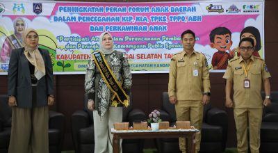 Bunda FAD HSS Perkuat Peran Forum Anak Cegah Kekerasan dan Perkawinan Anak