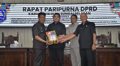 Wabup HSS Hadiri Paripurna DPRD, Dorong Pembahasan KUA-PPAS 2026 dan Raperda Pilkades Berjalan Konstruktif