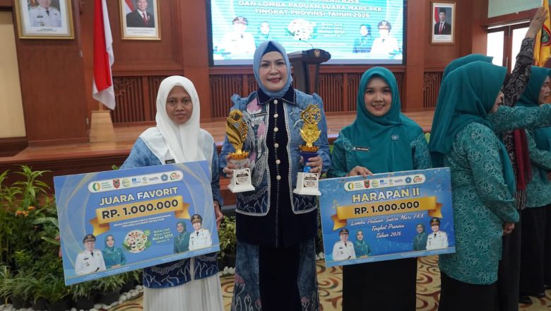 HSS Raih Juara Favorit B2SA dan Harapan II Paduan Suara Mars PKK Tingkat Kalsel 2026