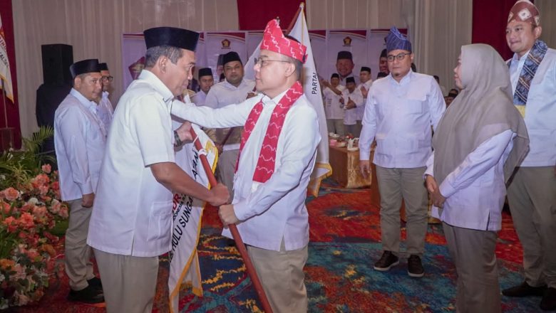 Syafrudin Noor Kembali Pimpin Gerindra HSS, Resmi Dikukuhkan sebagai Ketua DPC