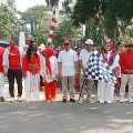 48 Peserta Semarakkan Karnaval Kemerdekaan HSS, Kostum Berbahan Bekas Jadi Sorotan
