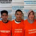 Tiga Terduga Pelaku Peredaran Gelap Narkoba Diamankan Satresnarkoba Polres Batola