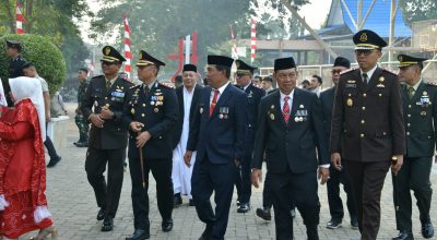Upacara Penurunan Bendera HUT ke-81 RI di HSS Berlangsung Khidmat