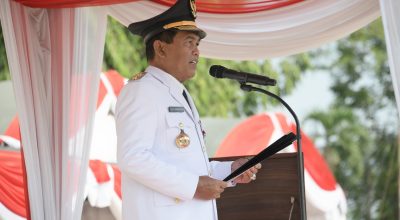 Detik-Detik Proklamasi di HSS Berlangsung Khidmat, Sang Merah Putih Berkibar di Langit Kandangan