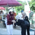 Jalan Sehat Meriahkan HUT ke-81 RI di Kandangan Barat