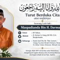 Maspadianda Bin H. Darmansyah Meninggal Dunia, Dishalatkan di Masjid Al-Jihad Banjarmasin