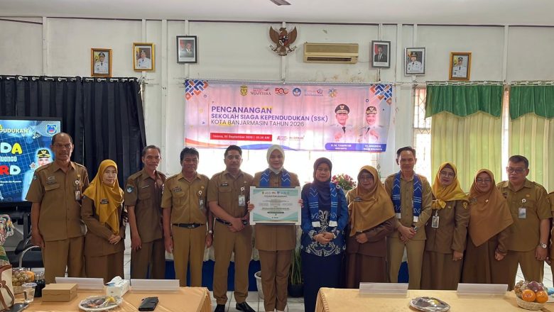 SMPN 2 Banjarmasin Dicanangkan Jadi Sekolah Siaga Kependudukan, Edukasi Terintegrasi Tanpa Tambah Kurikulum