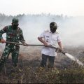Tinjau Karhutla di HSS, Bupati Apresiasi Gerak Cepat Warga dan Relawan