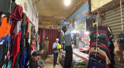 Tunggak Retribusi hingga Dua Tahun, Puluhan Kios Pasar Disegel