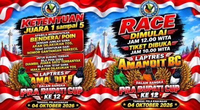 Jelang Hari Jadi ke-76 HSS, Amandit Bird Club Gelar Latpres Pra Bupati Cup ke-12