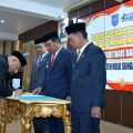 Bupati HSS Lantik Yustan Azidin sebagai Sekda, Arliyan Syahrial Pimpin PT Tirta Amandit