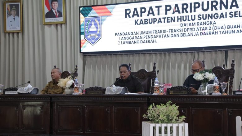 Tujuh Fraksi DPRD HSS Sampaikan Pandangan, APBD 2027 Dihadapkan pada Tekanan Fiskal