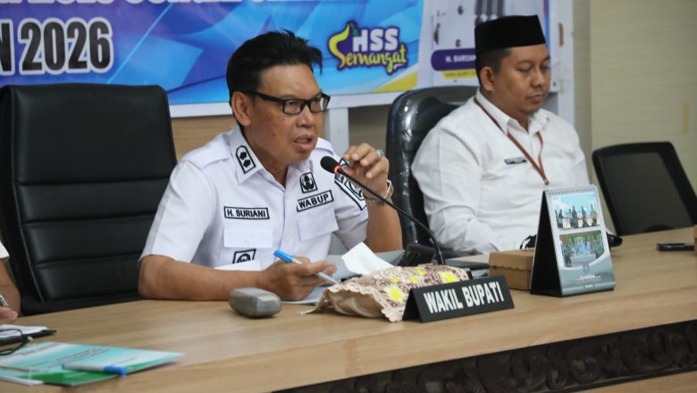 Wabup HSS Tekankan Evaluasi Dispera KPLH-P Harus Berdampak pada Pelayanan dan PAD