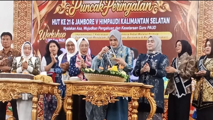 Jambore V HIMPAUDI Kalsel Berakhir, Hulu Sungai Tengah Raih Juara Umum